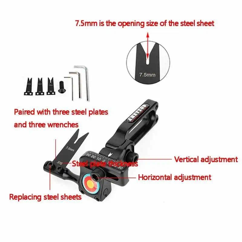 1PC Composite Bow Steel Plate Arrow Frame Outdoor Shooting Right Hand Arrow Frame